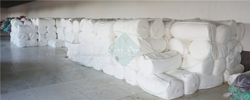 China Custom White cleaning cloths bulk Exporter Bulk White Hotel Towel Cloth Supplier
